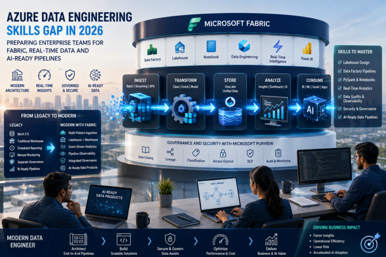 Azure Data Engineering Skills Gap 2026: Fabric, Real-Time Data & AI-Ready Pipelines